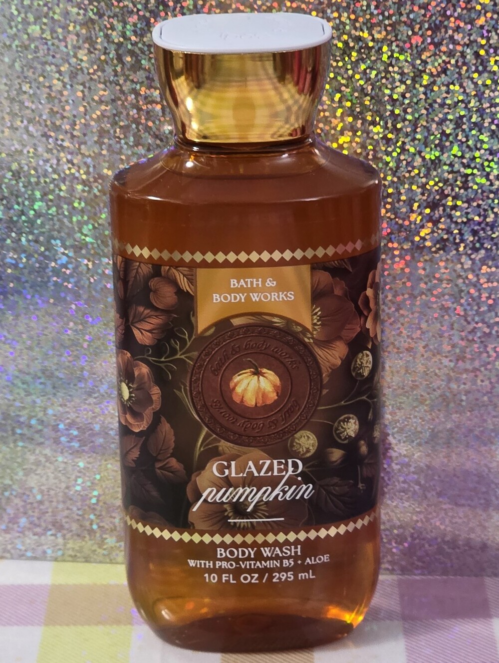 Bath & Body Works Fall Glazed Pumpkin Scented Body Wash 10oz NEW RARE